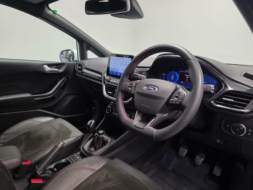 Ford Fiesta 1.0T Ecoboost St-line X Euro 6 Ss PF23SNV White #4