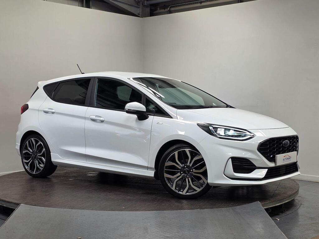 Ford Fiesta 1.0T Ecoboost St-line X Euro 6 Ss PF23SNV White #3