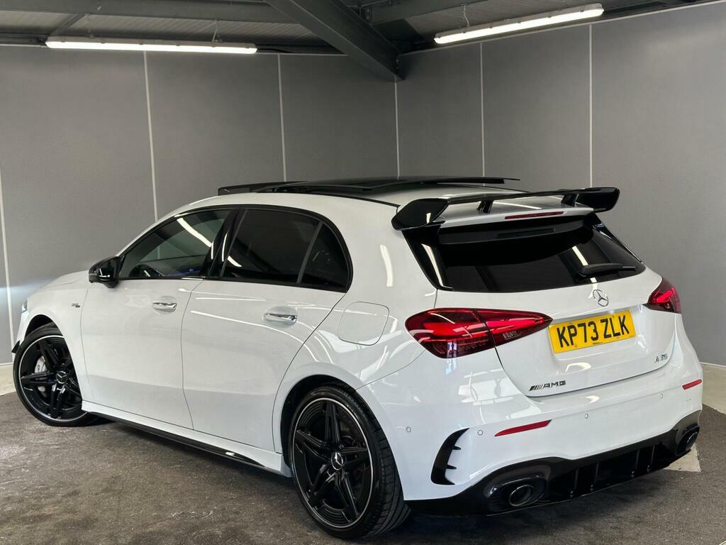 Mercedes-Benz A Class 2.0 A35h Mhev Amg Premium Plus 7G-dct 4Matic Eur KP73ZLK White #4