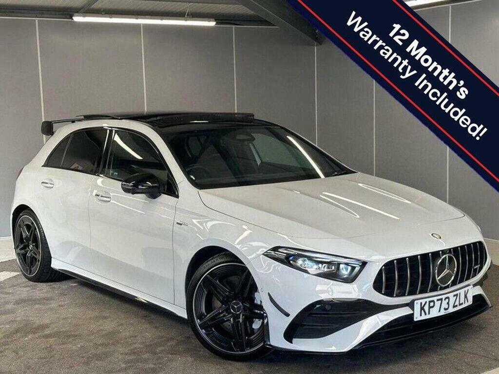Mercedes-Benz A Class 2.0 A35h Mhev Amg Premium Plus 7G-dct 4Matic Eur KP73ZLK White