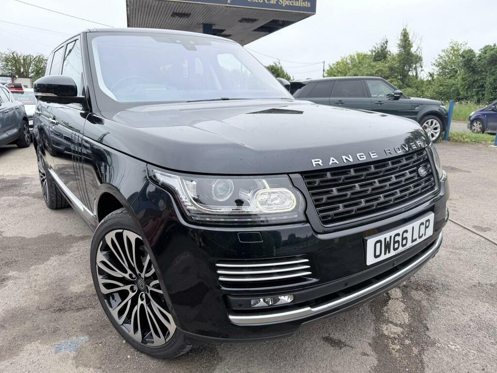 Land Rover Range Rover Suv 3.0 V6 Vogue Se 4Wd Euro 6 Ss 201 Black