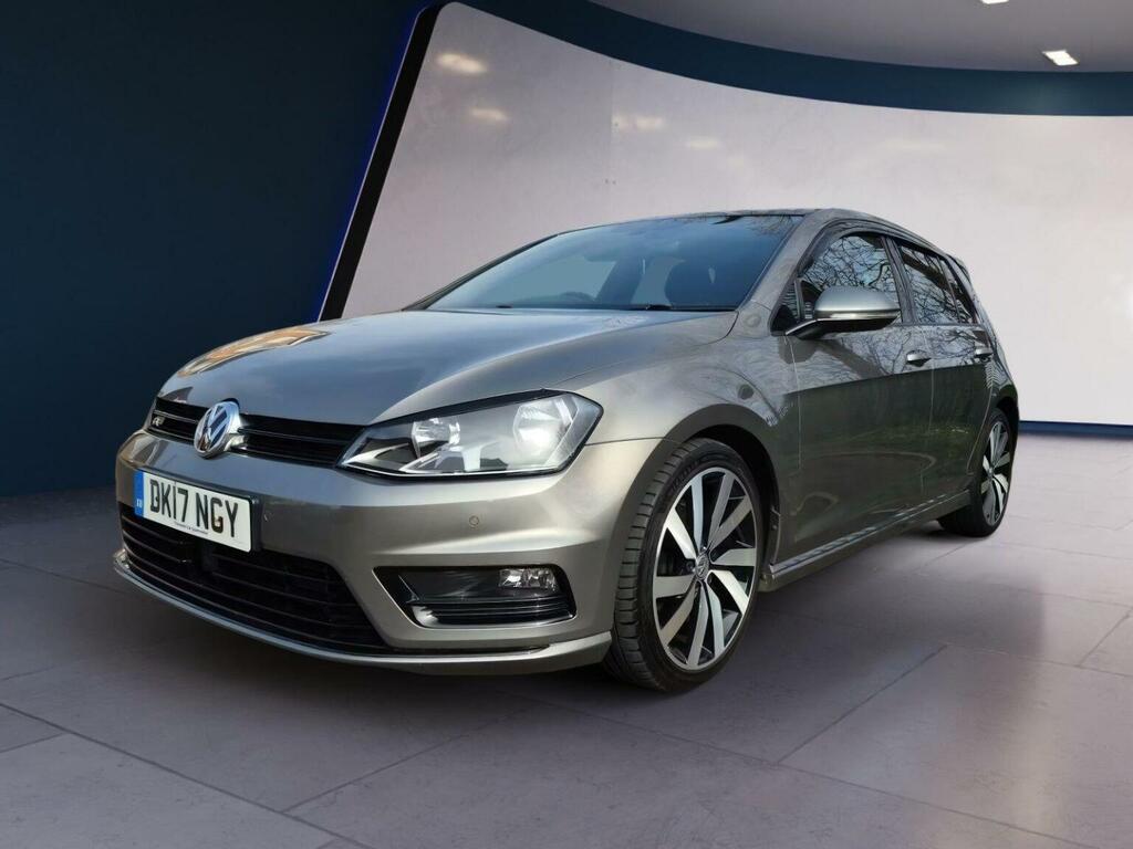Volkswagen Golf Hatchback 2.0 Tdi Bluemotion Tech R-line Edition E DK17NGY Grey #3