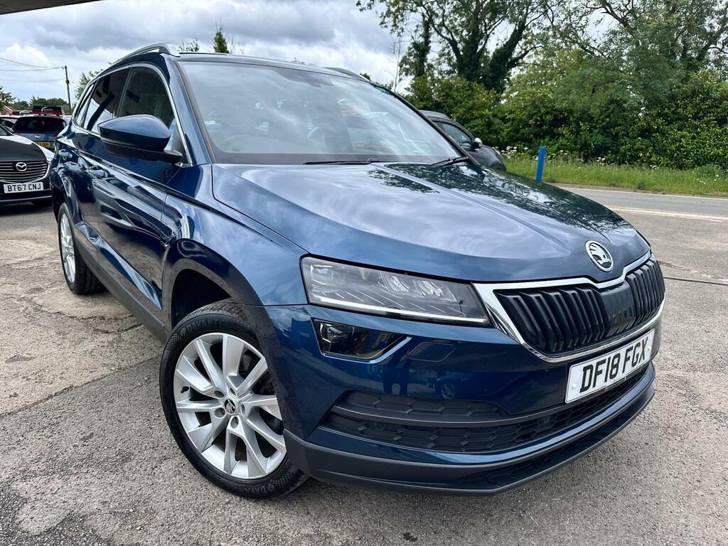Skoda Karoq 1.6 Tdi Se L Dsg Euro 6 Ss Blue