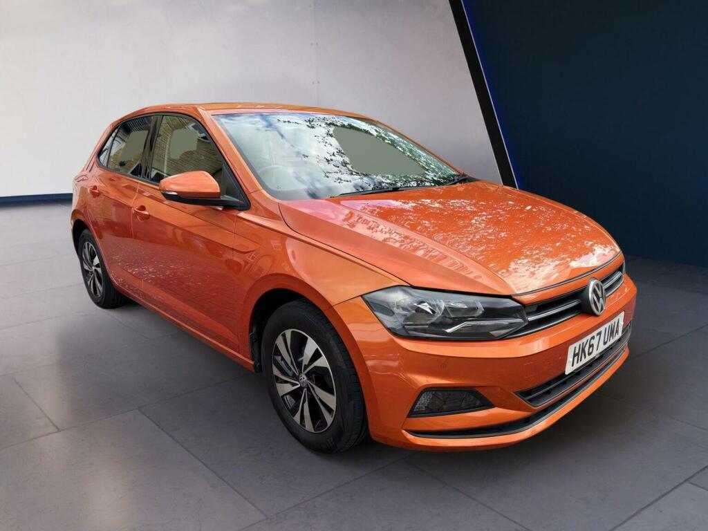 Volkswagen Polo Hatchback 1.0 Se Euro 6 Ss 201867 HK67UMA Orange #3