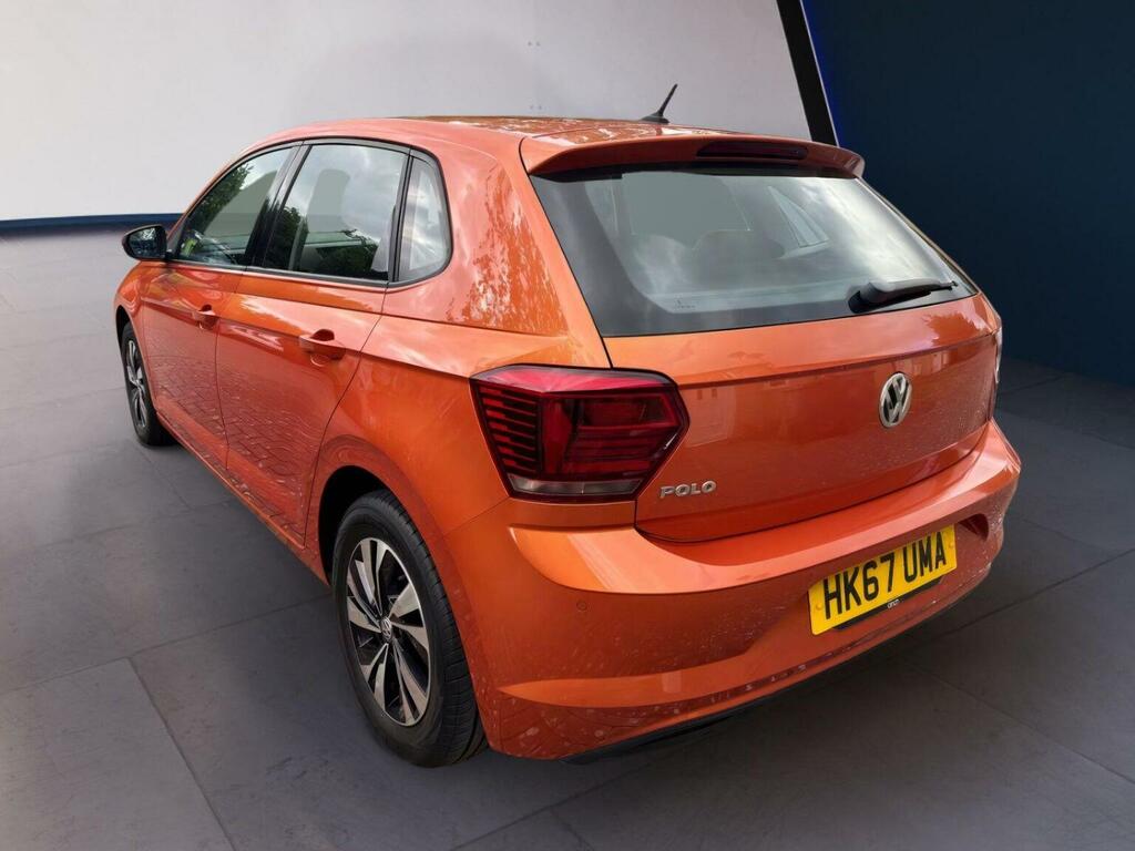 Volkswagen Polo Hatchback 1.0 Se Euro 6 Ss 201867 HK67UMA Orange #2