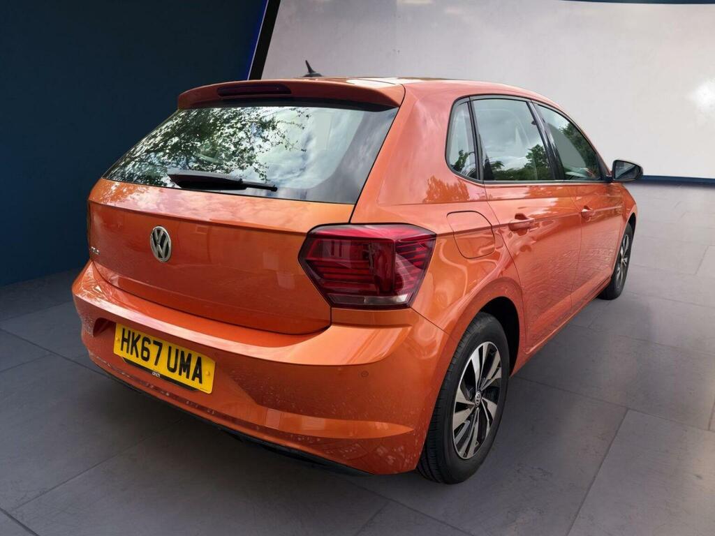Volkswagen Polo Hatchback 1.0 Se Euro 6 Ss 201867 HK67UMA Orange #4