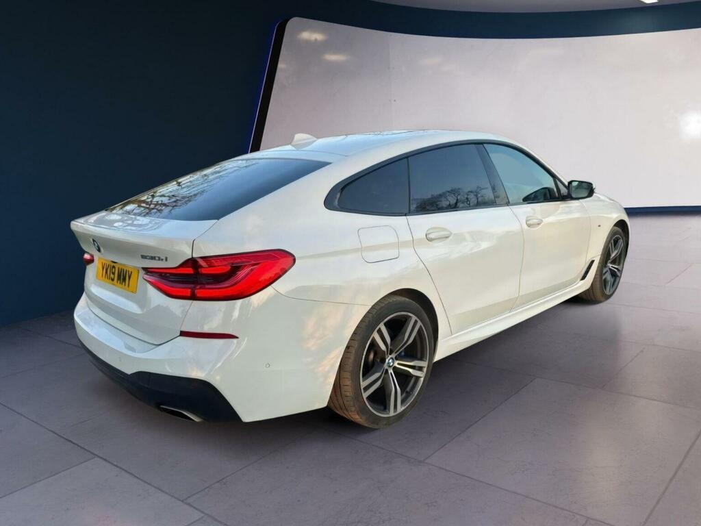 BMW 6 Series Gran Turismo Hatchback 3.0 630D M Sport Gt Xdrive Euro 6 White #4