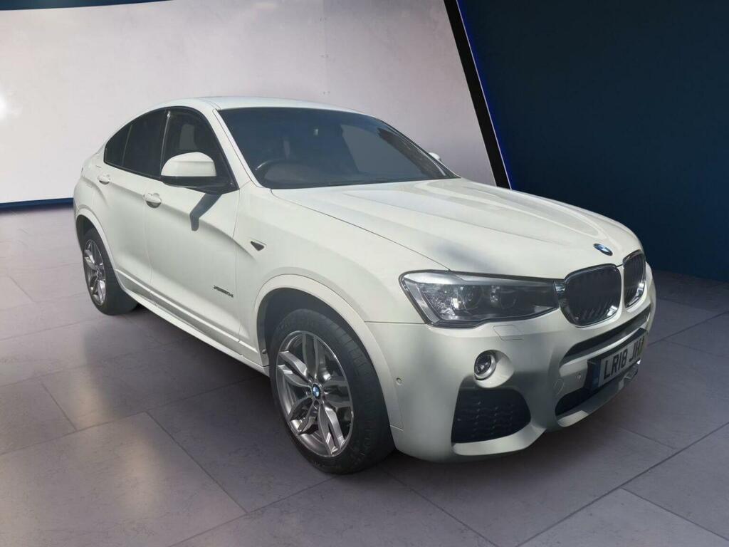 BMW X4 2.0 20D M Sport Xdrive Euro 6 Ss White