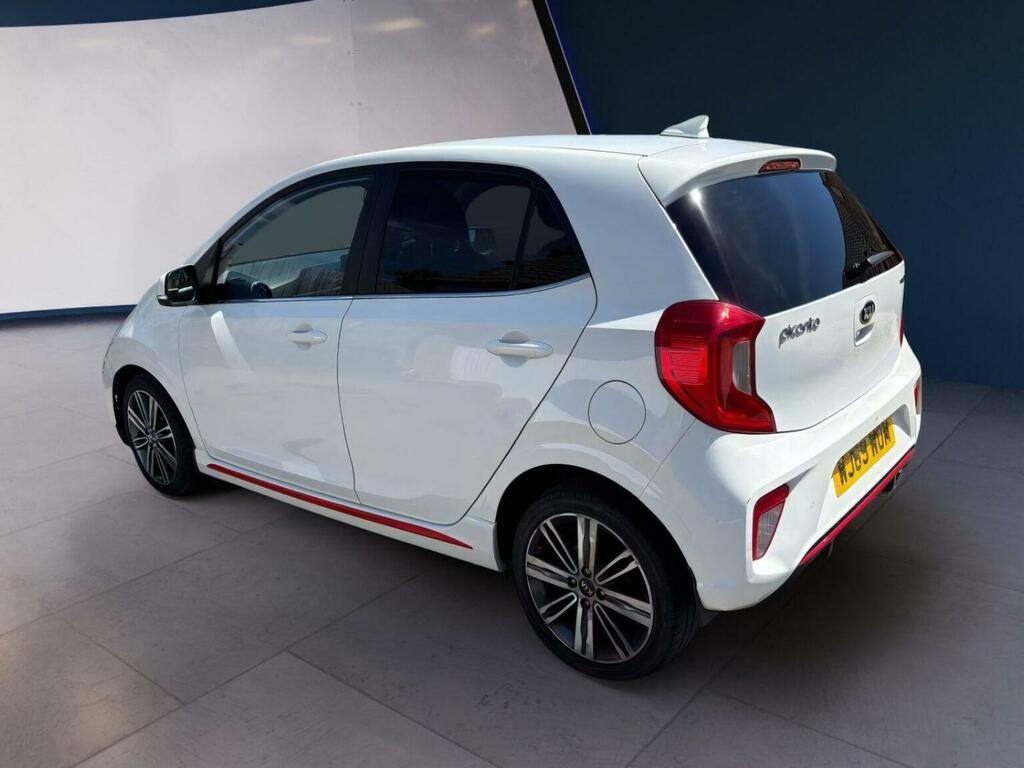 Kia Picanto 1.0 T-gdi Gt-line Euro 6 White #4