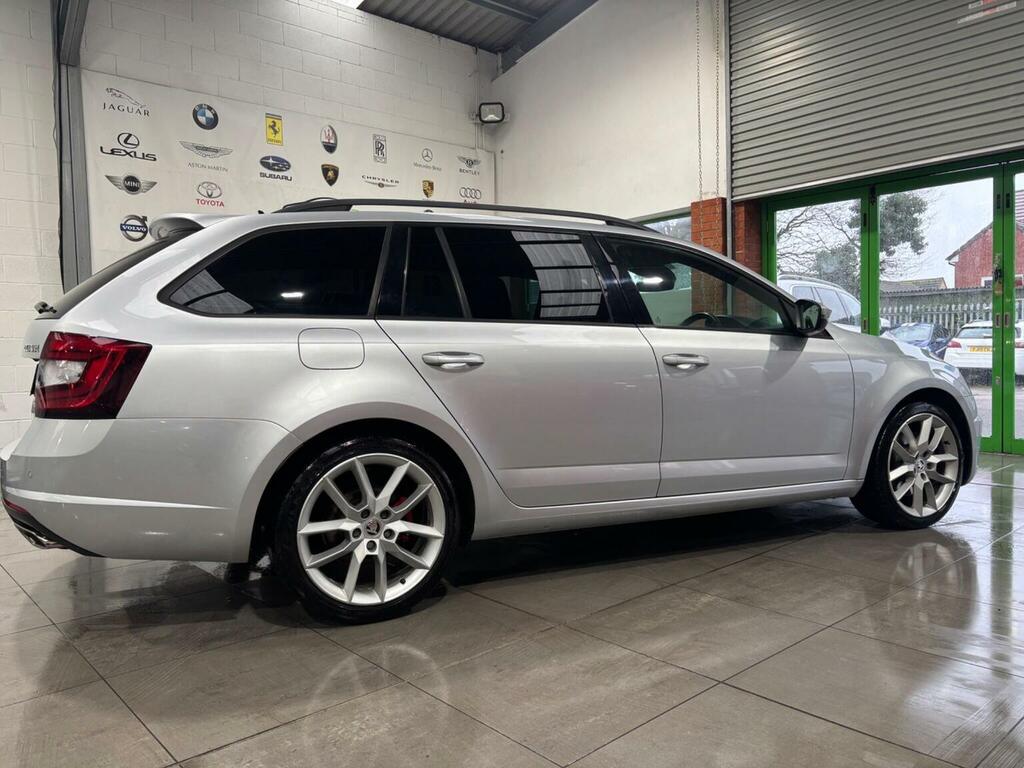 Skoda Octavia Estate 2.0 Tdi Vrs Dsg 4Wd Euro 6 Ss 2018 Silver #5