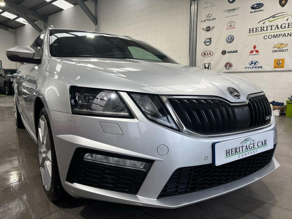 Skoda Octavia Estate 2.0 Tdi Vrs Dsg 4Wd Euro 6 Ss 2018 Silver