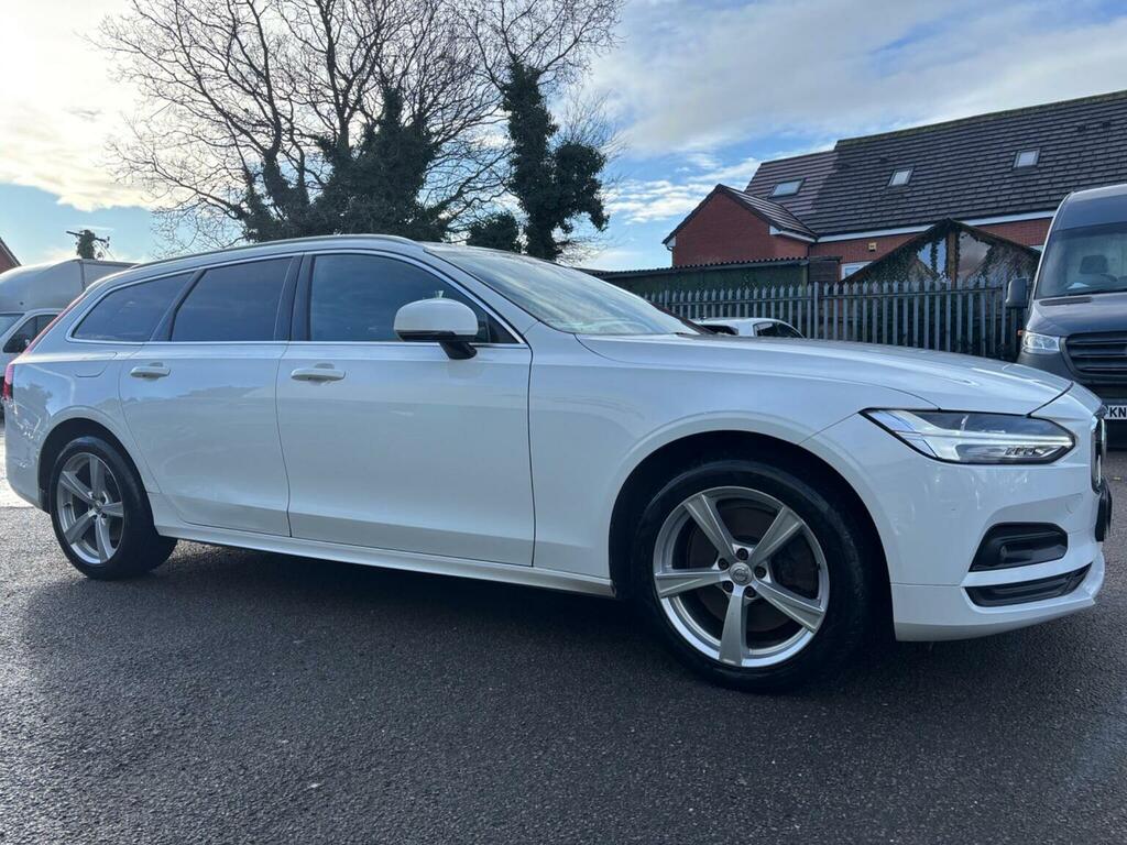 Volvo V90 Estate 2.0 B6 Mhev R-design Awd Euro 6 Ss White #4