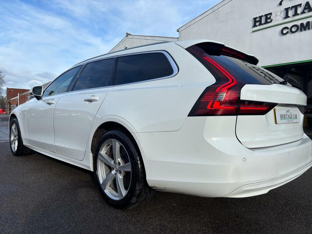 Volvo V90 Estate 2.0 B6 Mhev R-design Awd Euro 6 Ss White #6