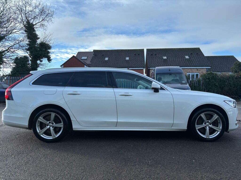 Volvo V90 Estate 2.0 B6 Mhev R-design Awd Euro 6 Ss White #5