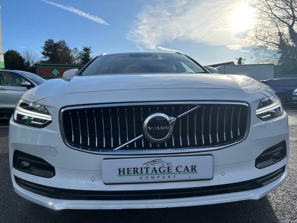 Volvo V90 Estate 2.0 B6 Mhev R-design Awd Euro 6 Ss White #2
