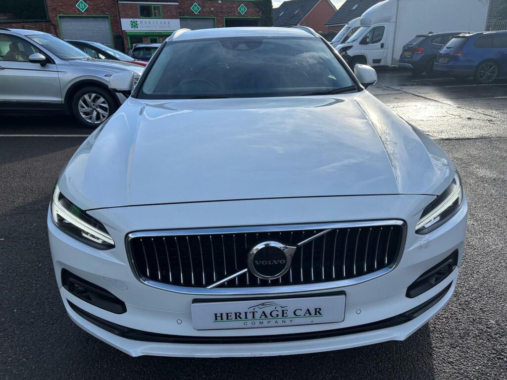 Volvo V90 Estate 2.0 B6 Mhev R-design Awd Euro 6 Ss White #3