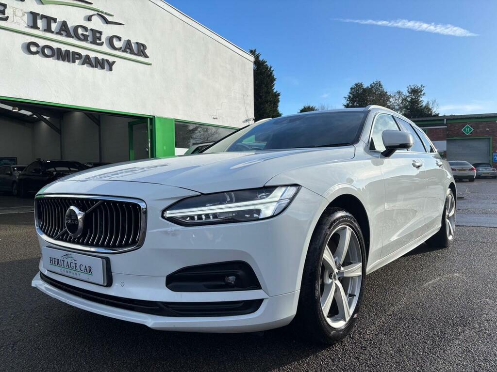 Volvo V90 Estate 2.0 B6 Mhev R-design Awd Euro 6 Ss White