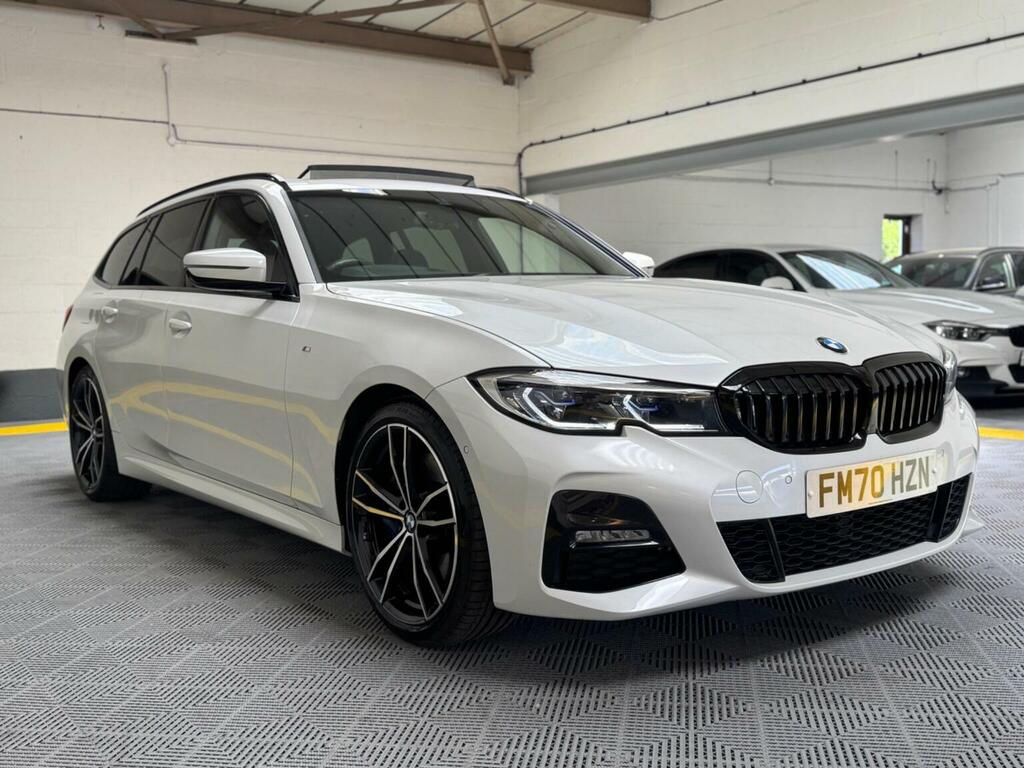 BMW 3 Series 2.0 330I M Sport Touring Euro 6 S S FM70HZN White #3