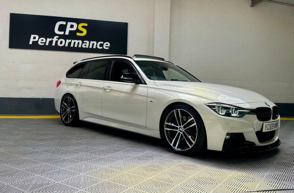 BMW 3 Series 2.0 320D M Sport Shadow Edition Touring Xdriv YC69NNM White #5