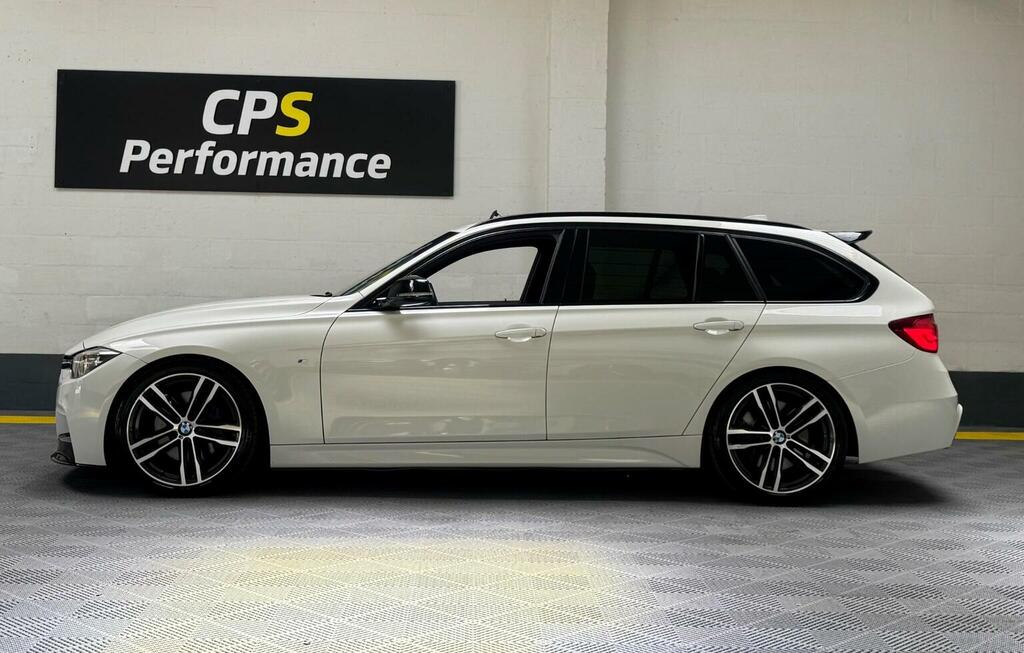BMW 3 Series 2.0 320D M Sport Shadow Edition Touring Xdriv YC69NNM White #3