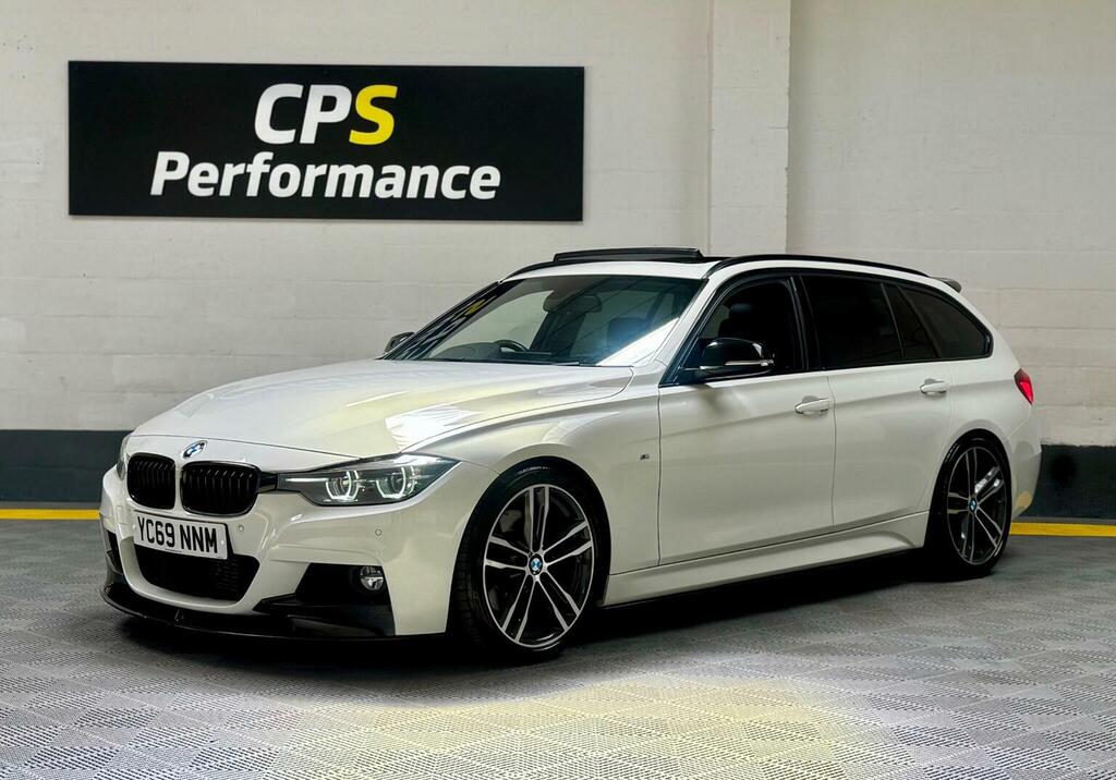 BMW 3 Series 2.0 320D M Sport Shadow Edition Touring Xdriv White