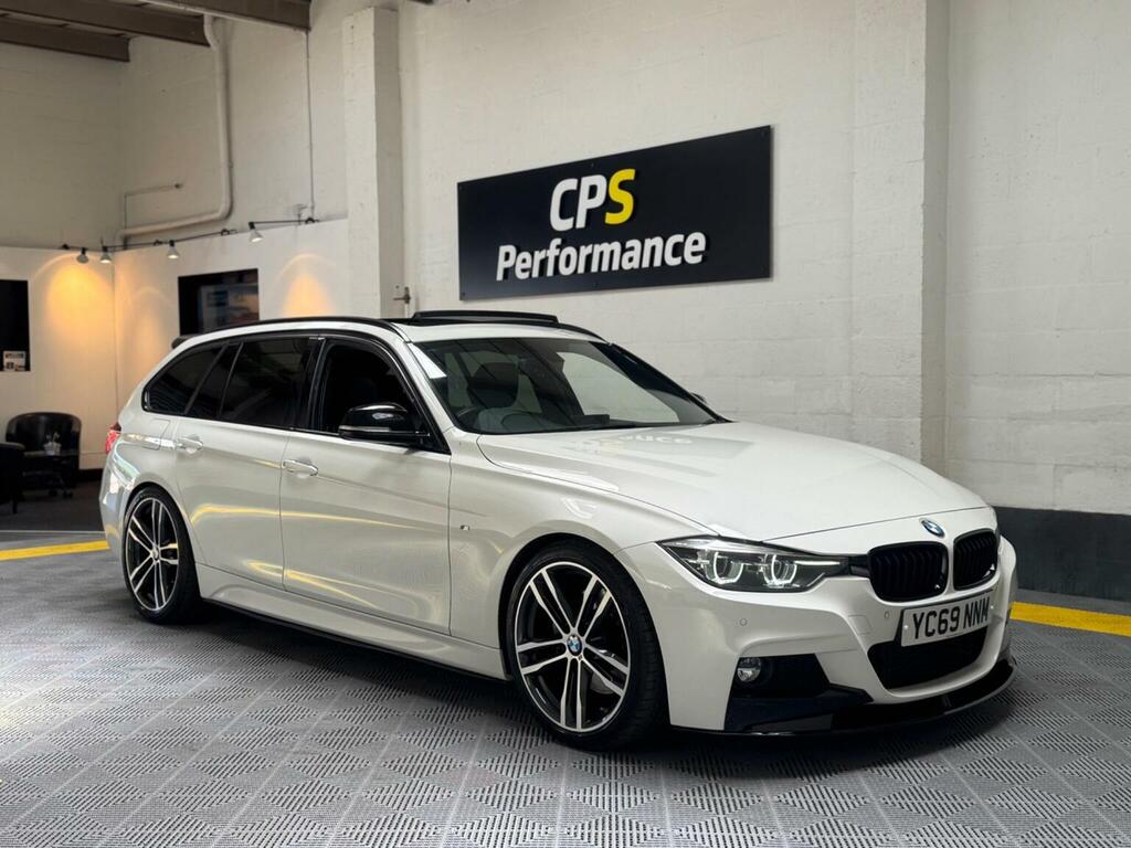 BMW 3 Series 2.0 320D M Sport Shadow Edition Touring Xdriv YC69NNM White #6