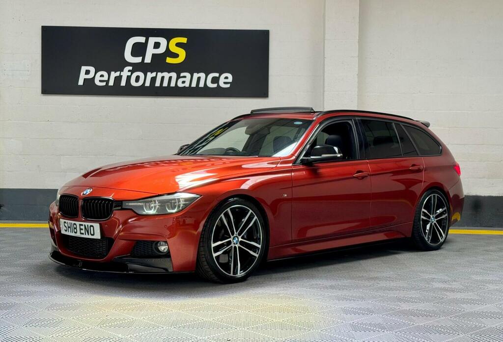 BMW 3 Series 3.0 335D M Sport Shadow Edition Touring Xdriv Orange #2