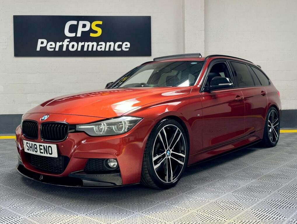 BMW 3 Series 3.0 335D M Sport Shadow Edition Touring Xdriv Orange #4