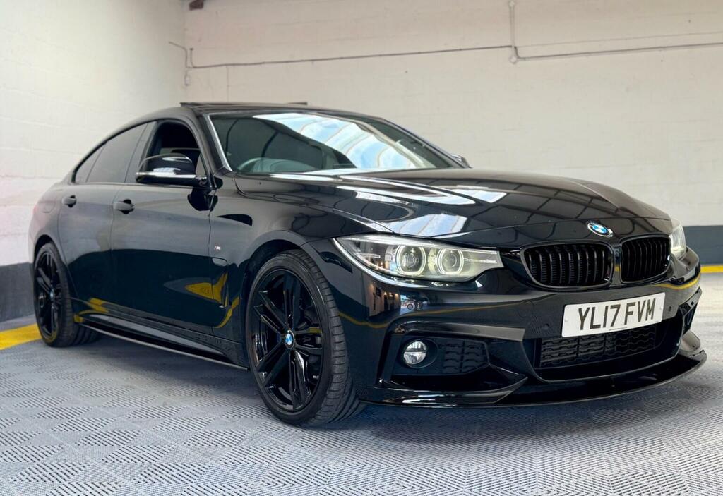BMW 4 Series Gran Coupe 3.0 430D M Sport Euro 6 S S Black #2