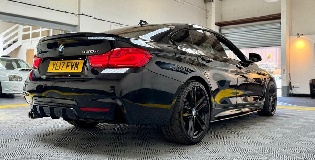 BMW 4 Series Gran Coupe 3.0 430D M Sport Euro 6 S S Black #4