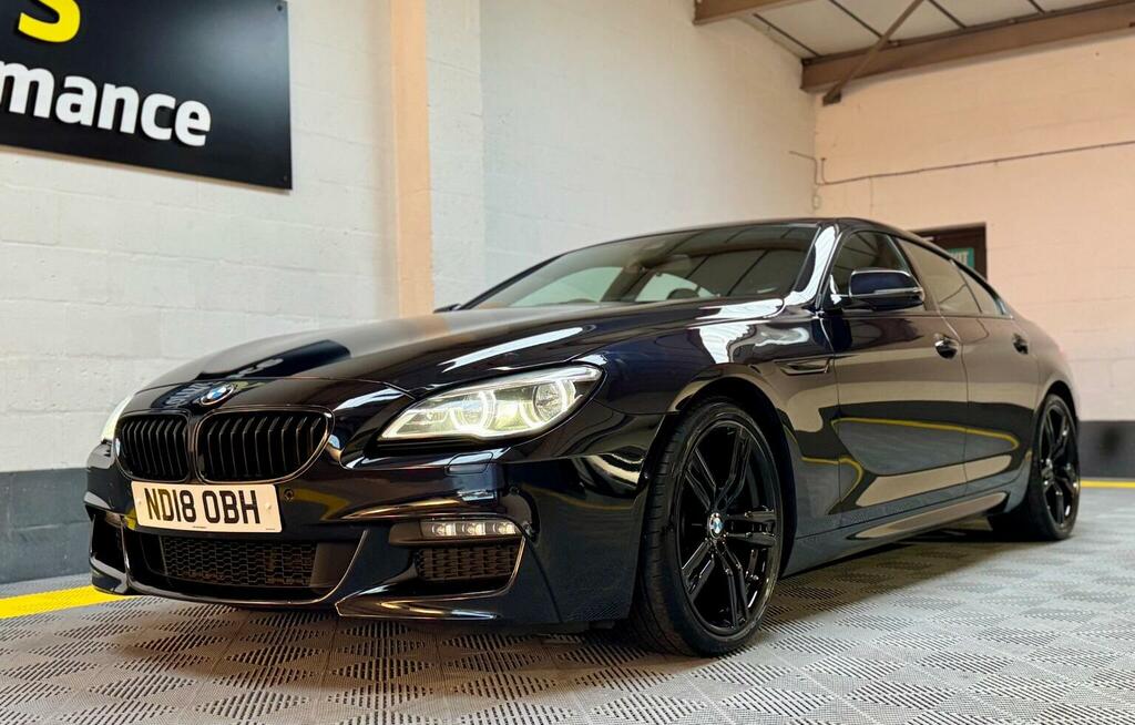BMW 6 Series Gran Coupe 3.0 640D M Sport Euro 6 S S Black #3