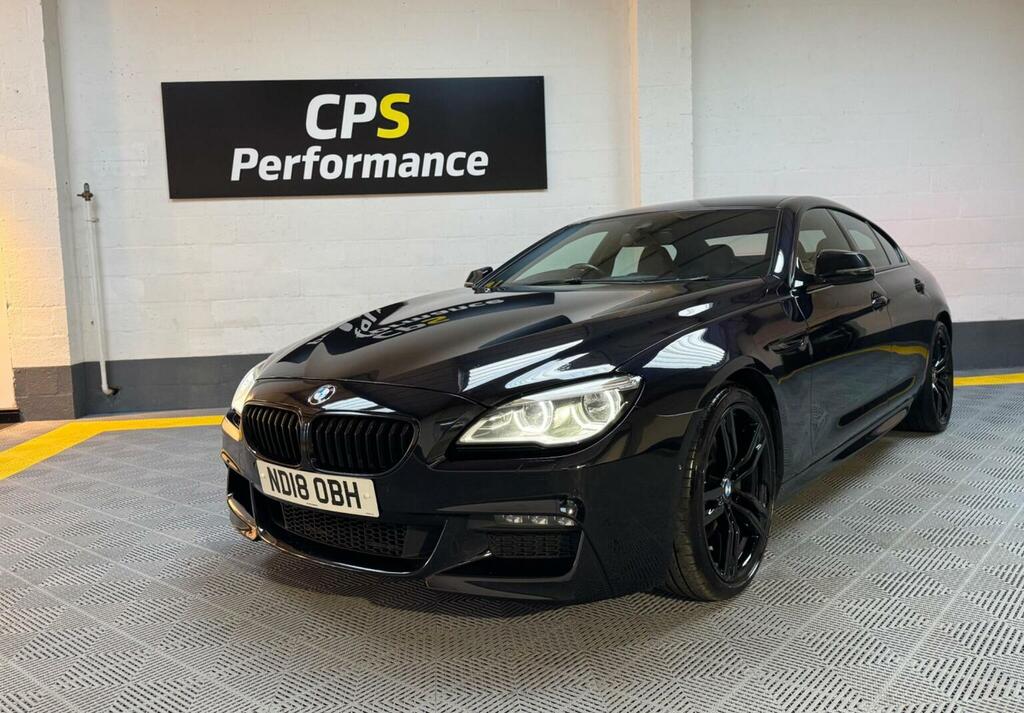 BMW 6 Series Gran Coupe 3.0 640D M Sport Euro 6 S S Black #4