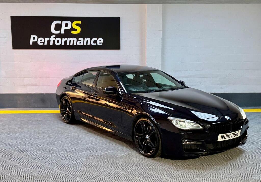 BMW 6 Series Gran Coupe 3.0 640D M Sport Euro 6 S S Black #2