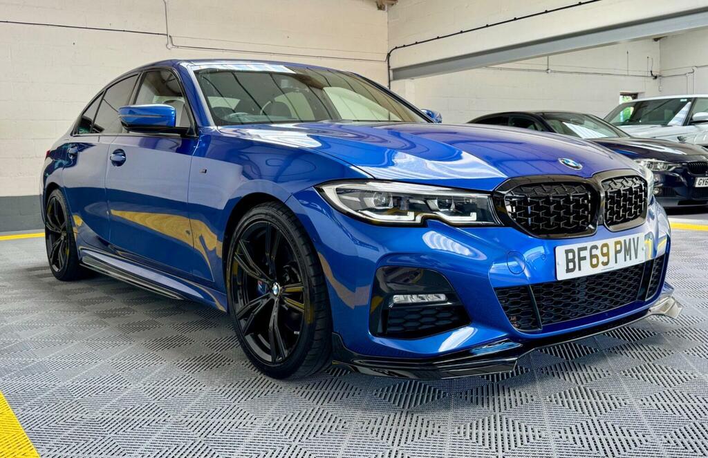 BMW 3 Series 2.0 330I M Sport Euro 6 S S Blue #4
