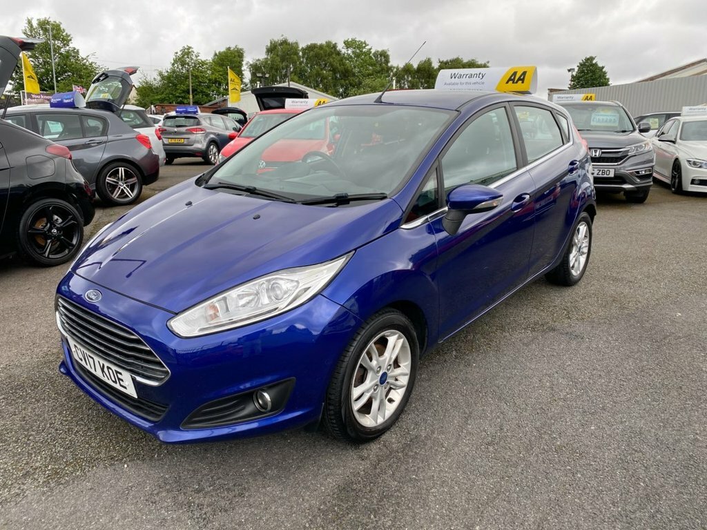 Ford Fiesta Hatchback CV17KOE Blue #3
