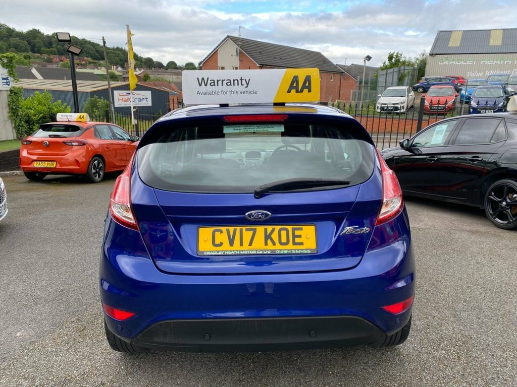 Ford Fiesta Hatchback CV17KOE Blue #5