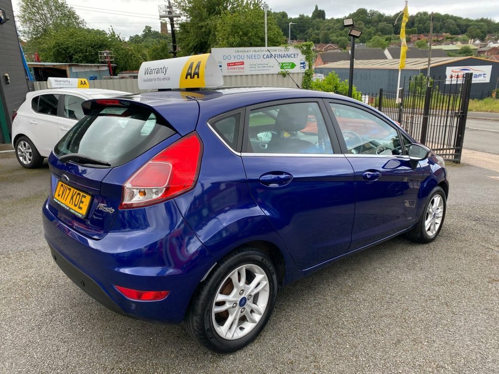 Ford Fiesta Hatchback CV17KOE Blue #6
