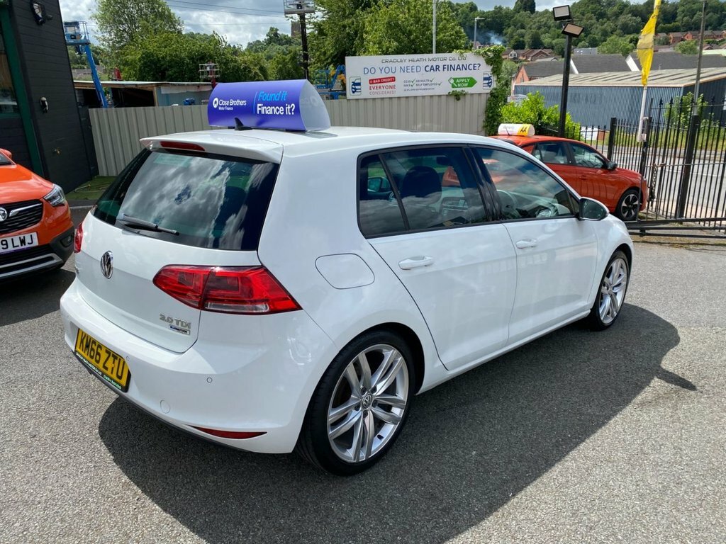 Volkswagen Golf 2L Gt Edition KM66ZTU White #6