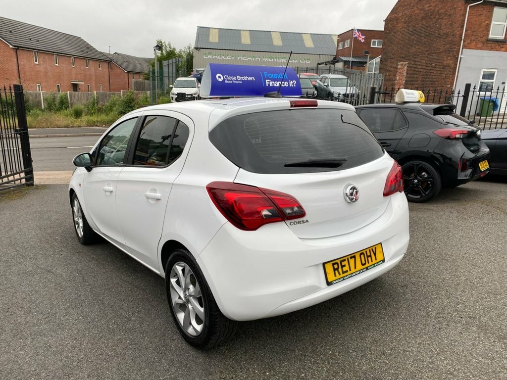 Vauxhall Corsa 1.4L Energy RE17OHY White #4