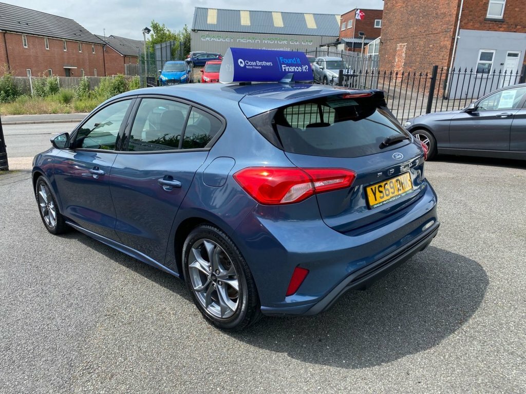 Ford Focus 1L St-line Blue #4