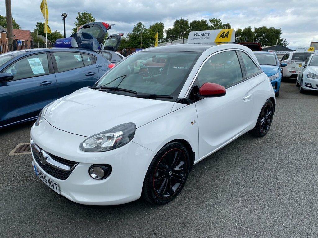 Vauxhall Adam 1.2L Glam White #3