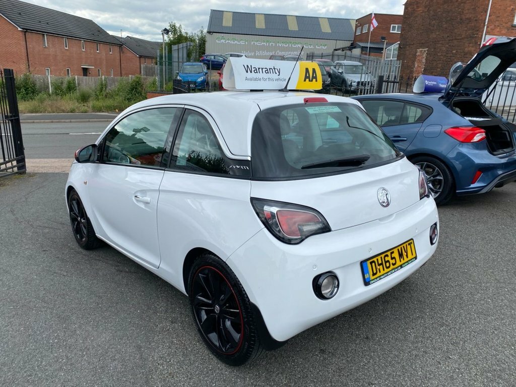 Vauxhall Adam 1.2L Glam White #4