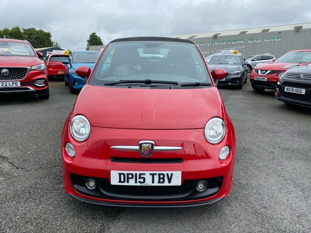 Abarth 595 Convertible Red #2