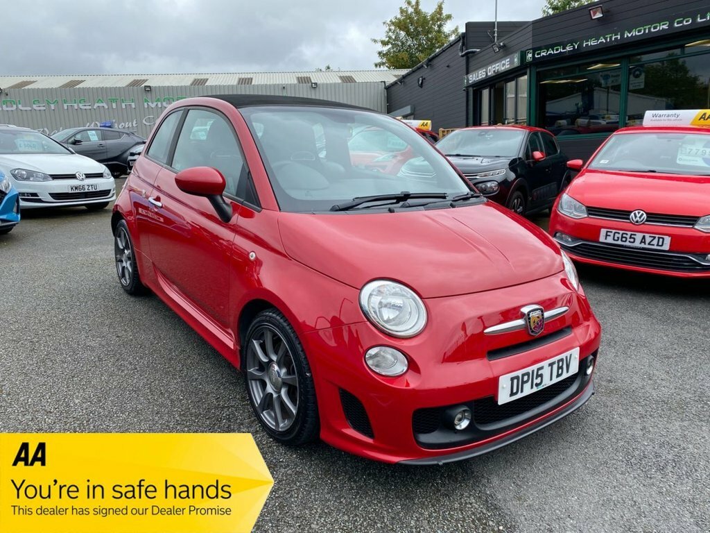 Abarth 595 Convertible Red