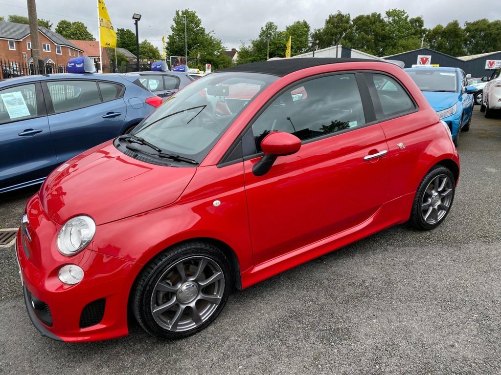 Abarth 595 Convertible Red #3