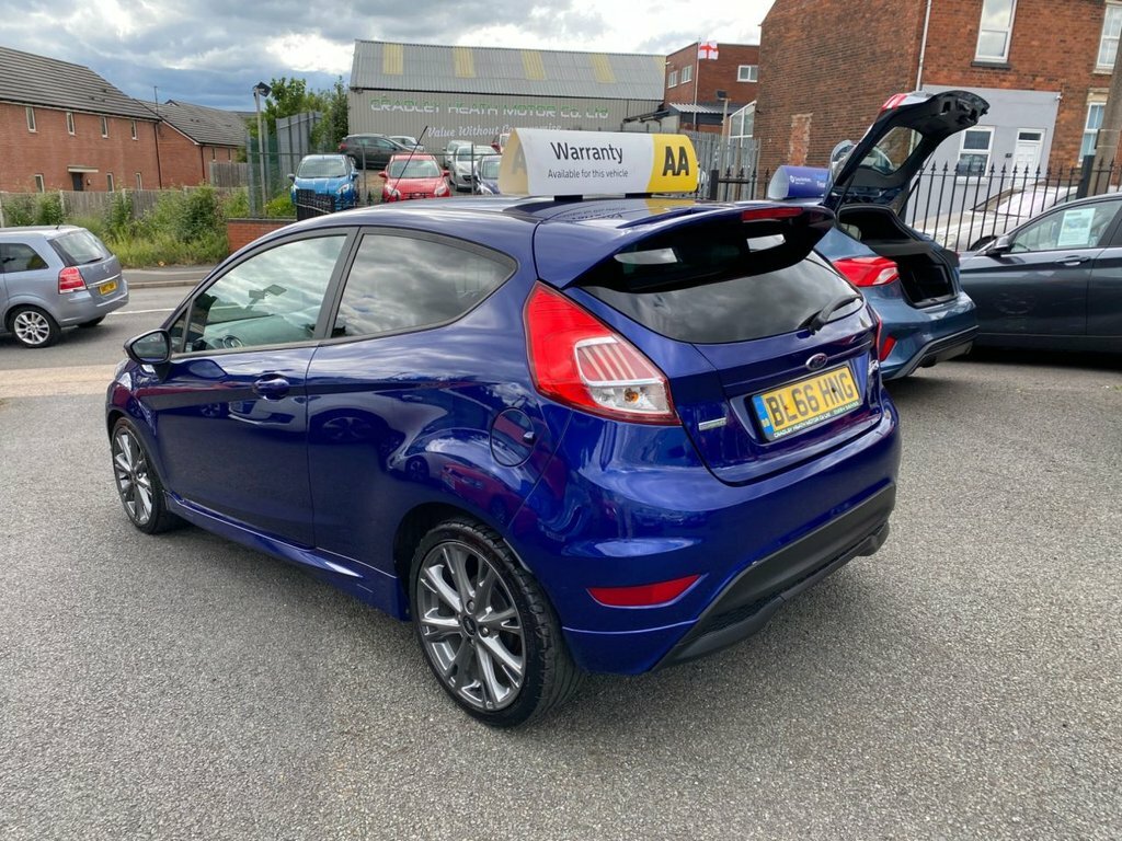 Ford Fiesta 1L St-line Blue #4