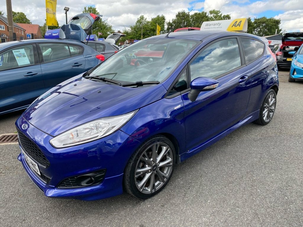 Ford Fiesta 1L St-line Blue #3