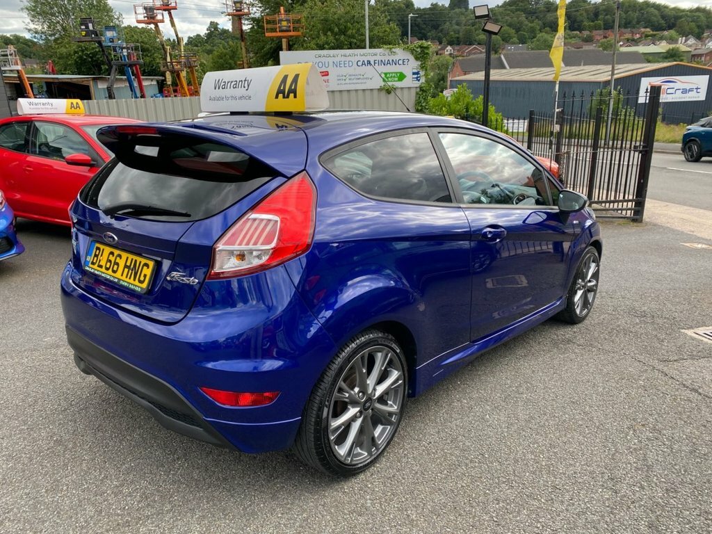 Ford Fiesta 1L St-line Blue #6