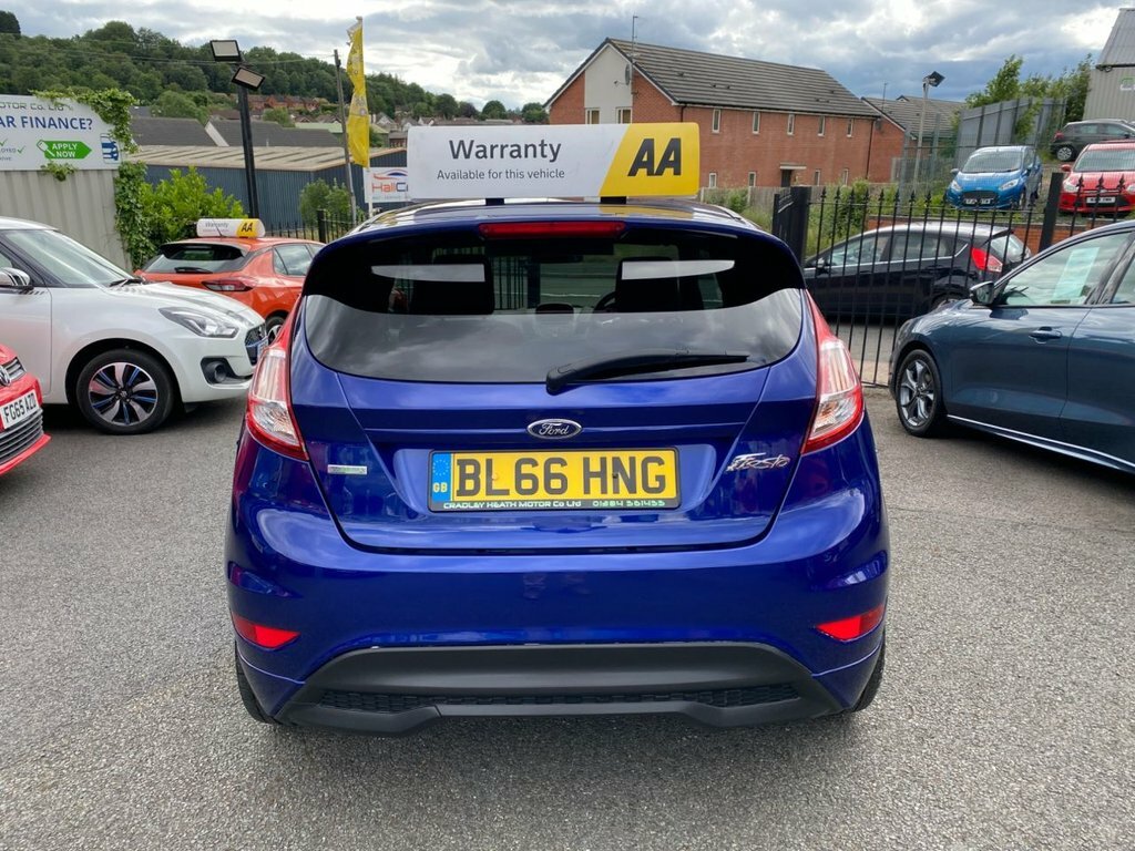 Ford Fiesta 1L St-line Blue #5