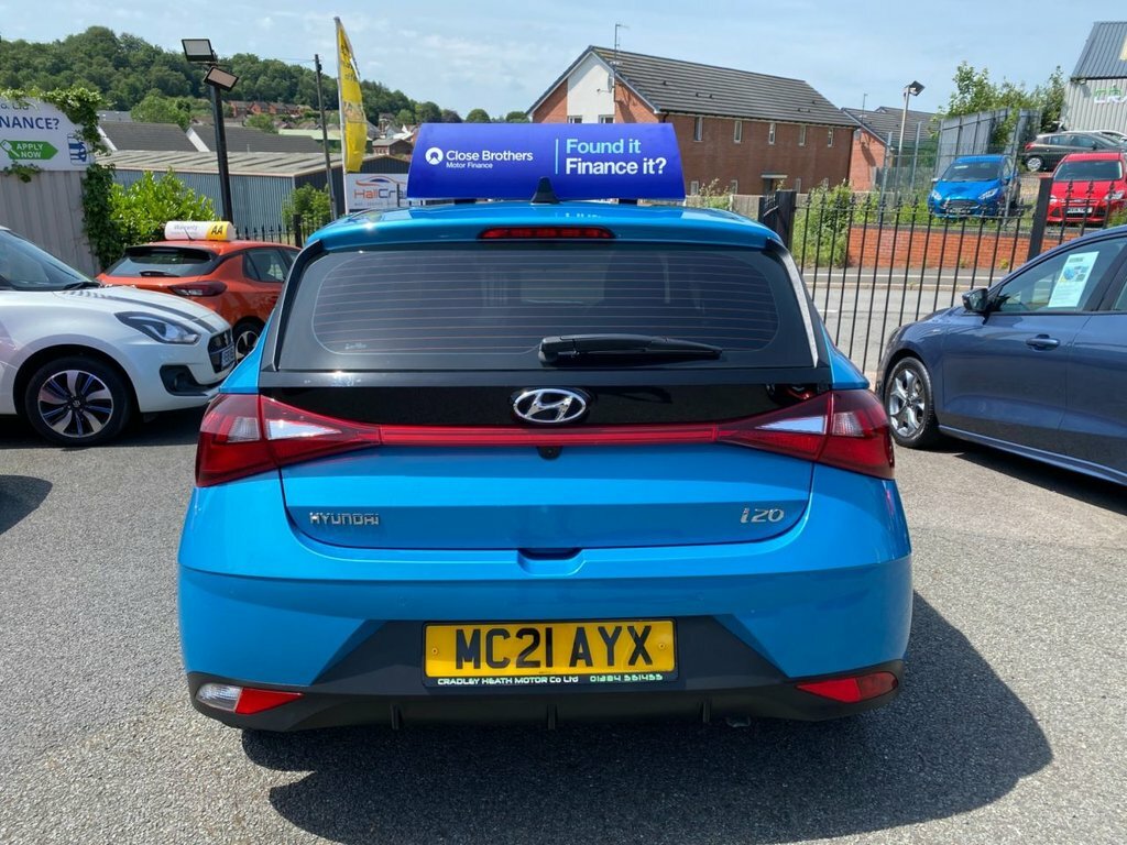 Hyundai I20 1L Se Connect Blue #5